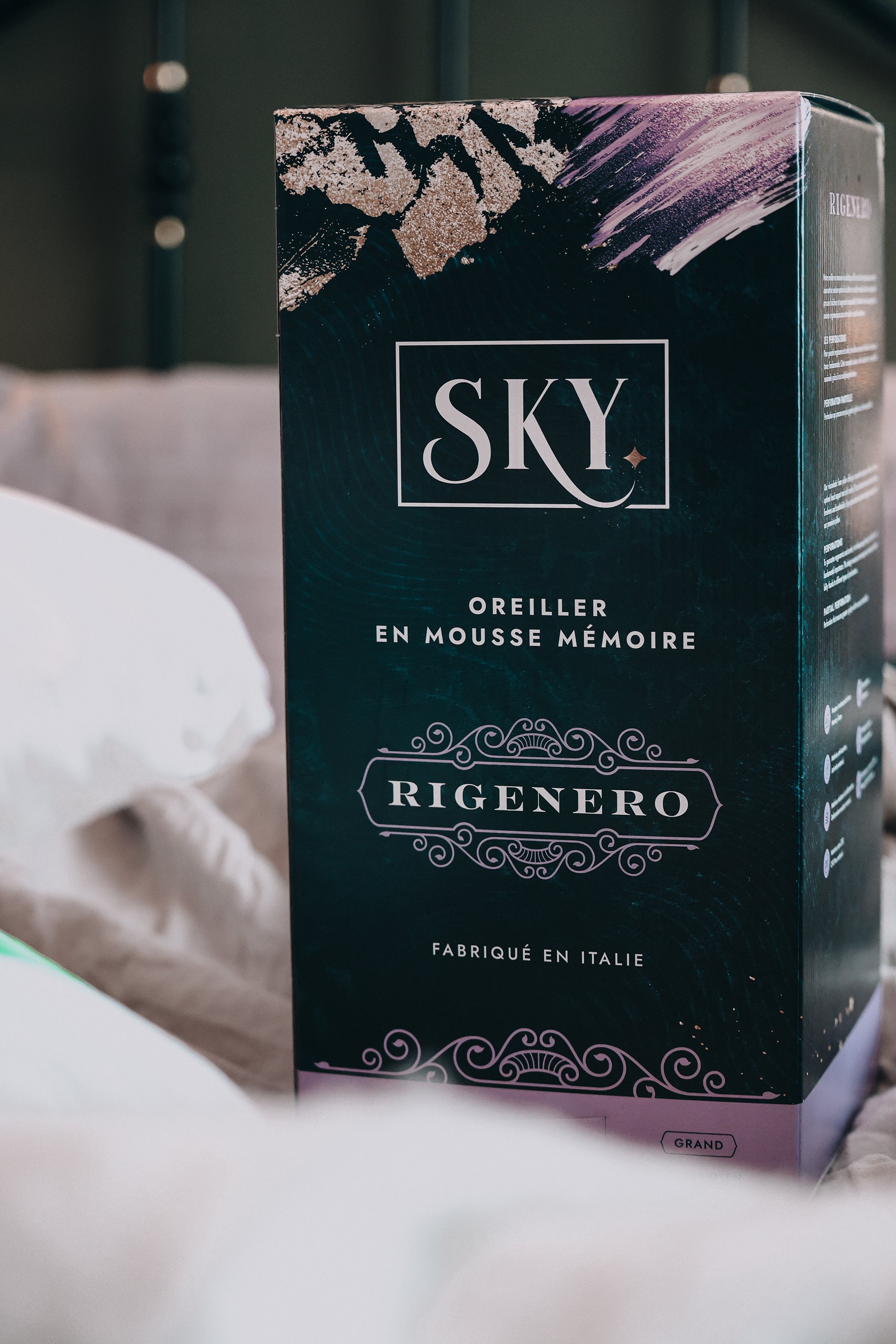 sky sleep mieux dormir oreiller rigenero