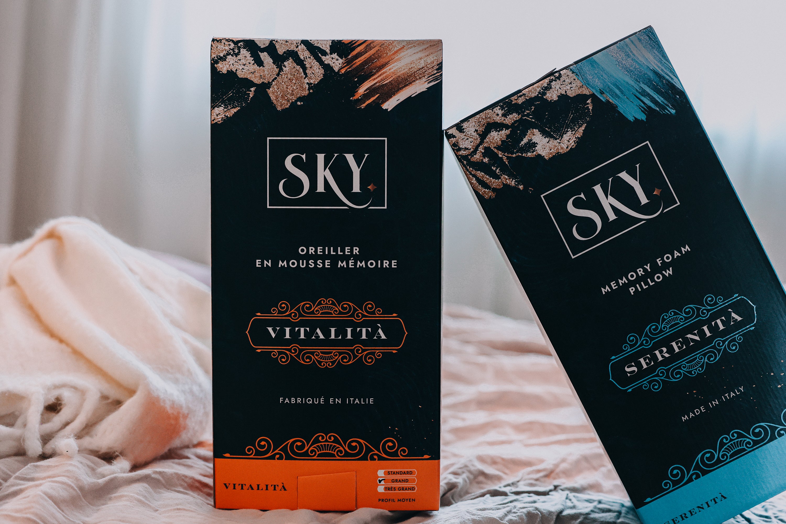 sky sleep mieux dormir oreiller
